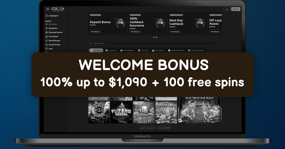 Cocoa Casino banner